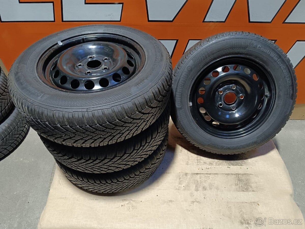 Zimní kola Seat, Škoda pneu 195/65 R15, 5x112 ET47