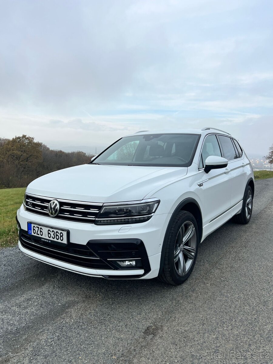 VW Tiguan Allspace, R-line, 2,0 TSI, 162kw – 4x4, DPH, tažné