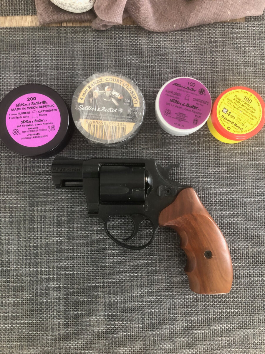 Revolver flobert ME 38 pocket 4mm