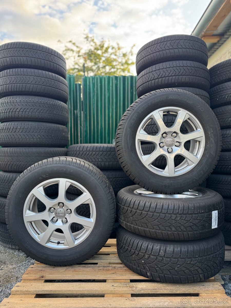 235/65/17 5x112 originál zimní sada Audi Q5