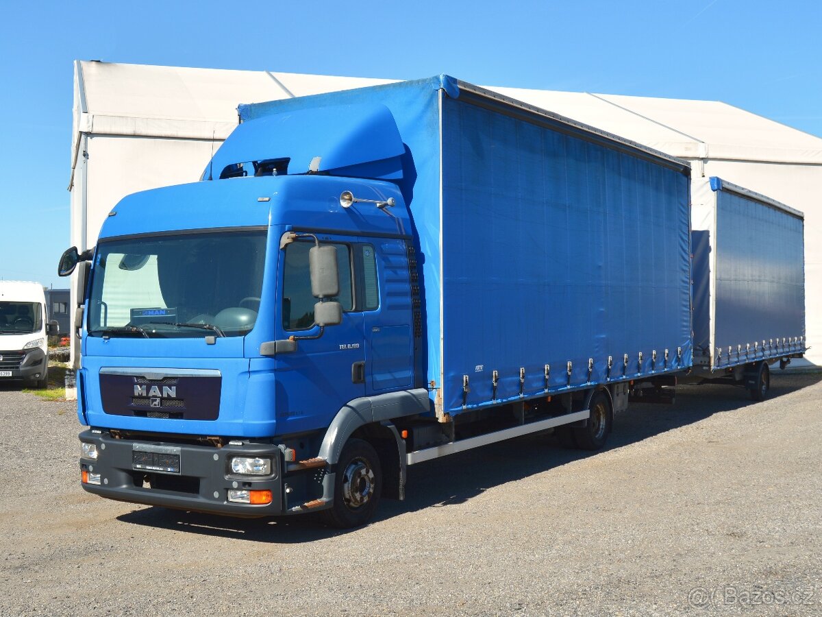 MAN TGL 8.180 + AGADOS 110m3 souprava