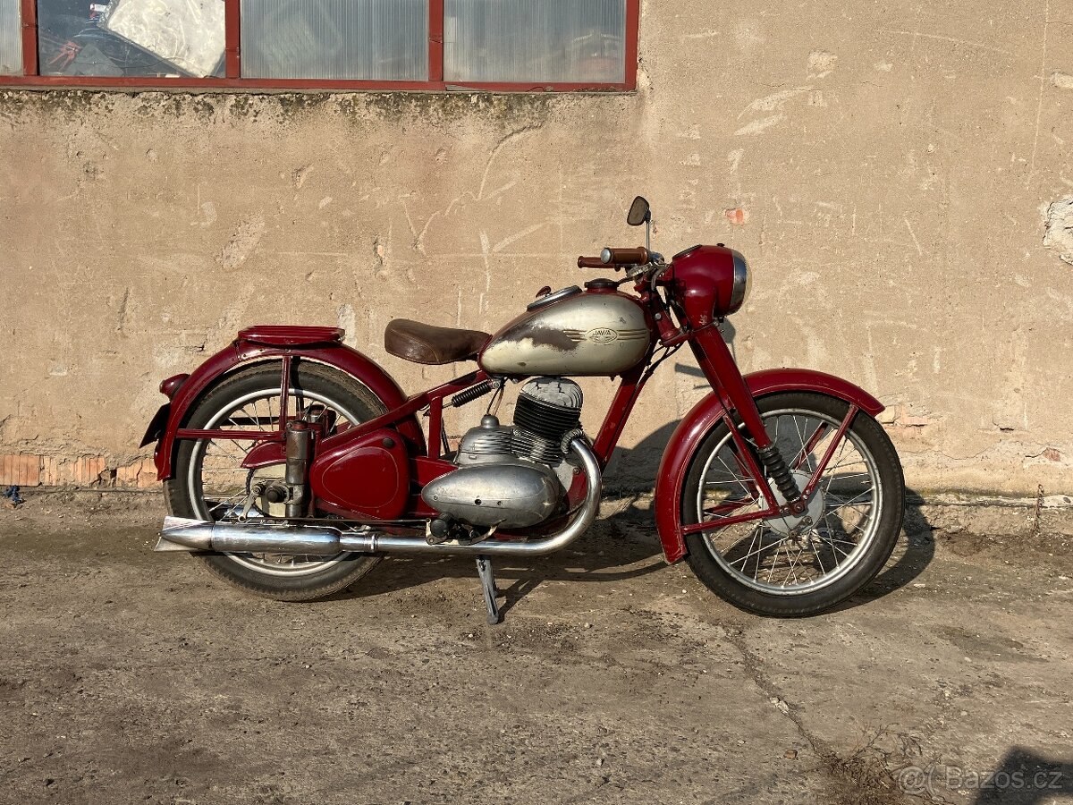 jawa 250 pérák, r.v.1950