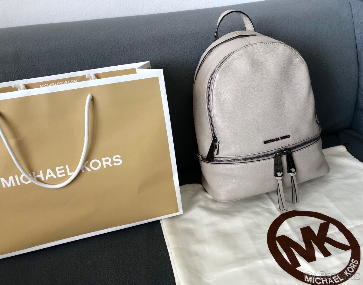 Kožený batoh Michael Kors