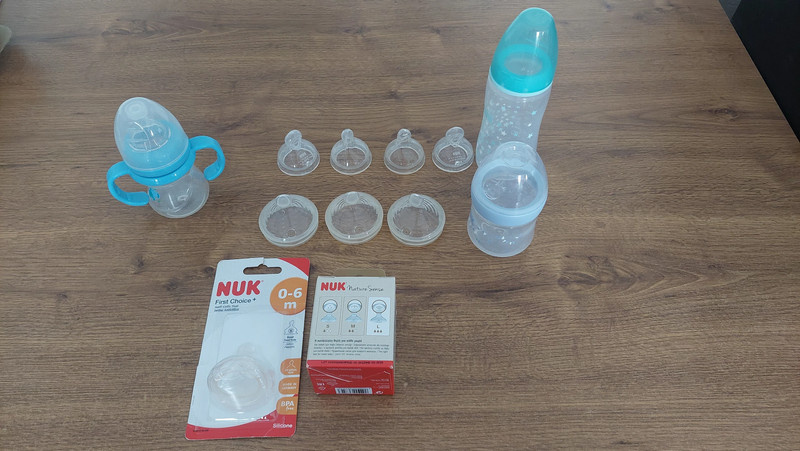 Lahvičky a savičky NUK