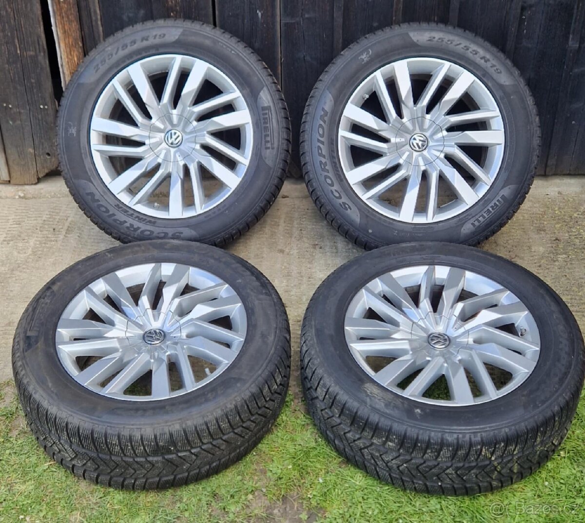5x112 vw TOUAREG lll R19 +❄️ zimní pneu ZÁNOVNÍ STAV