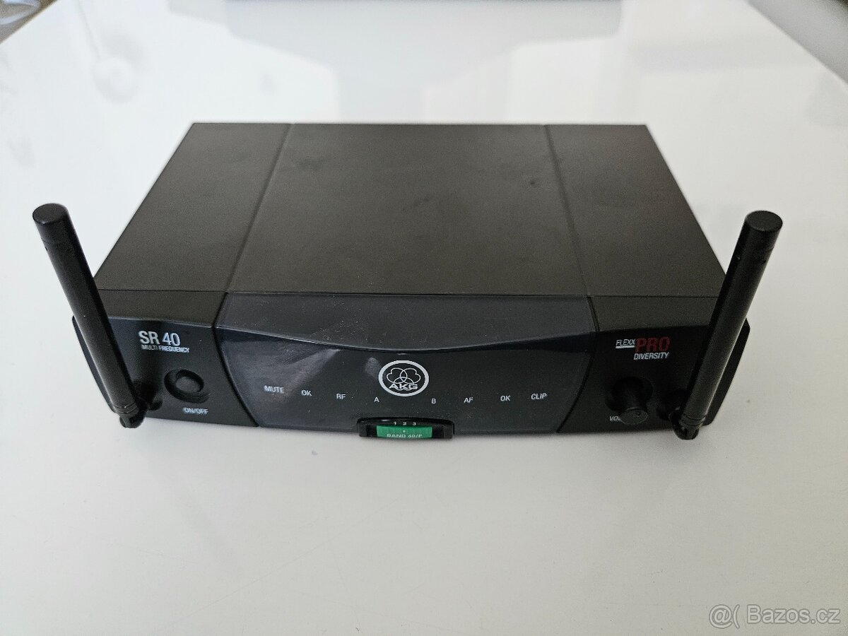 Příjmač  k bezdrát. mikrofonu AKG SR 40 FLEXX