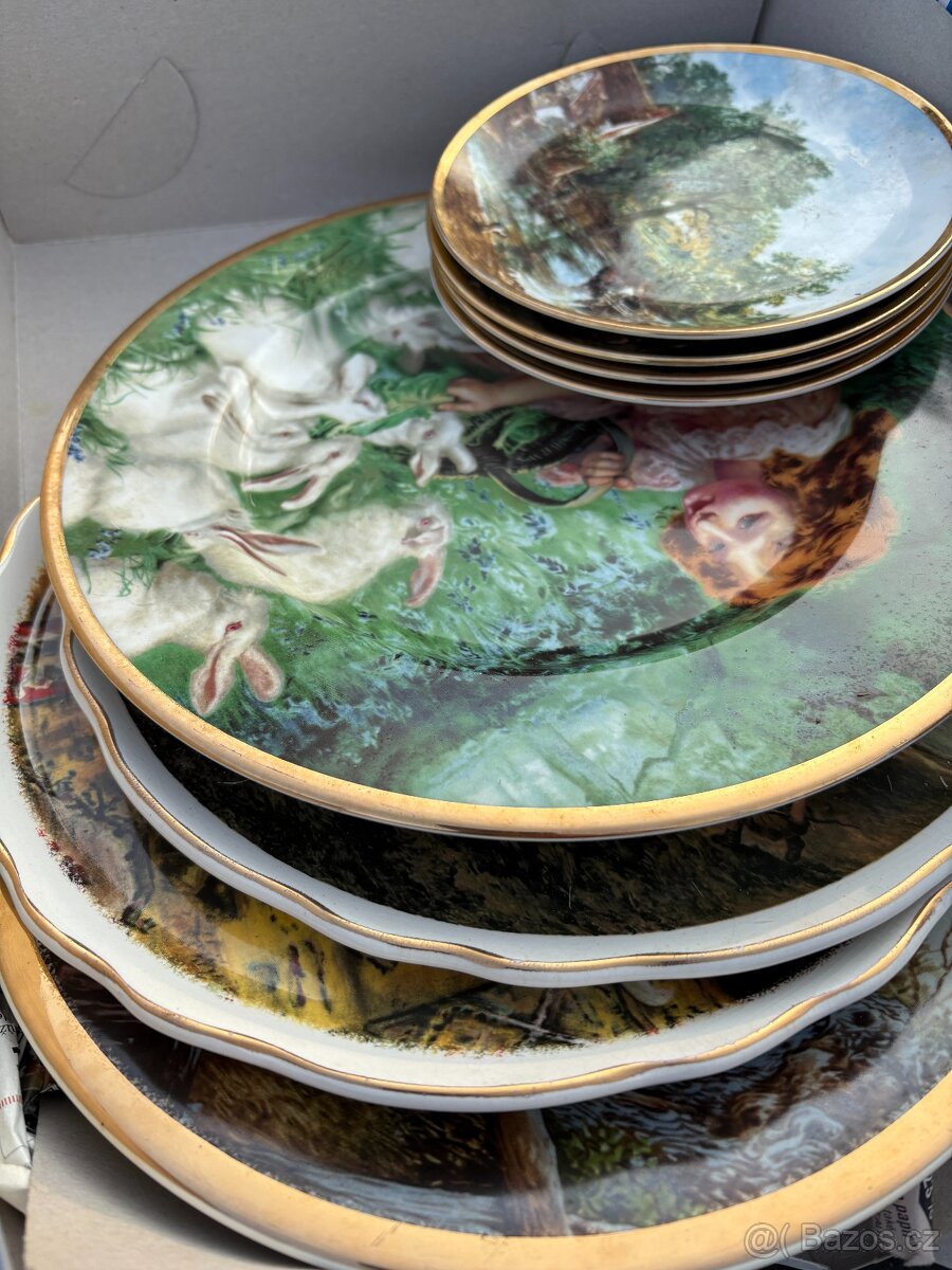 Sběratelské porcelánové talíře