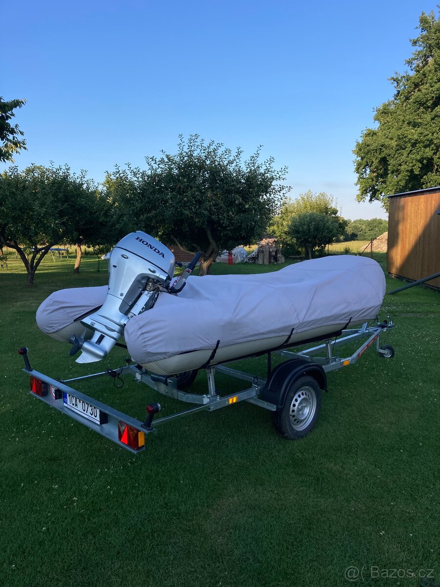 Nafukovací člun Honwave T38 IE (loď) + Honda BF 20