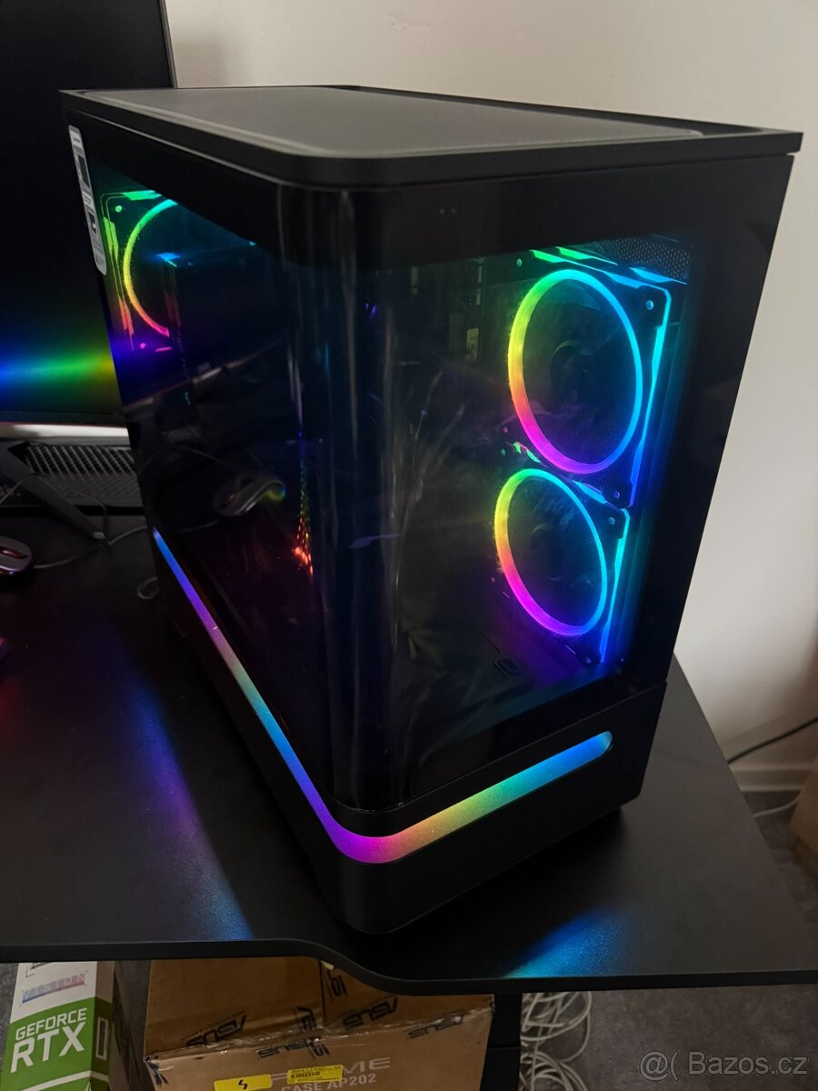 Herní PC RTX 4070 12Gb/Ryzen 5 9600x AM5/ DDR5 16gb/1TB SSD