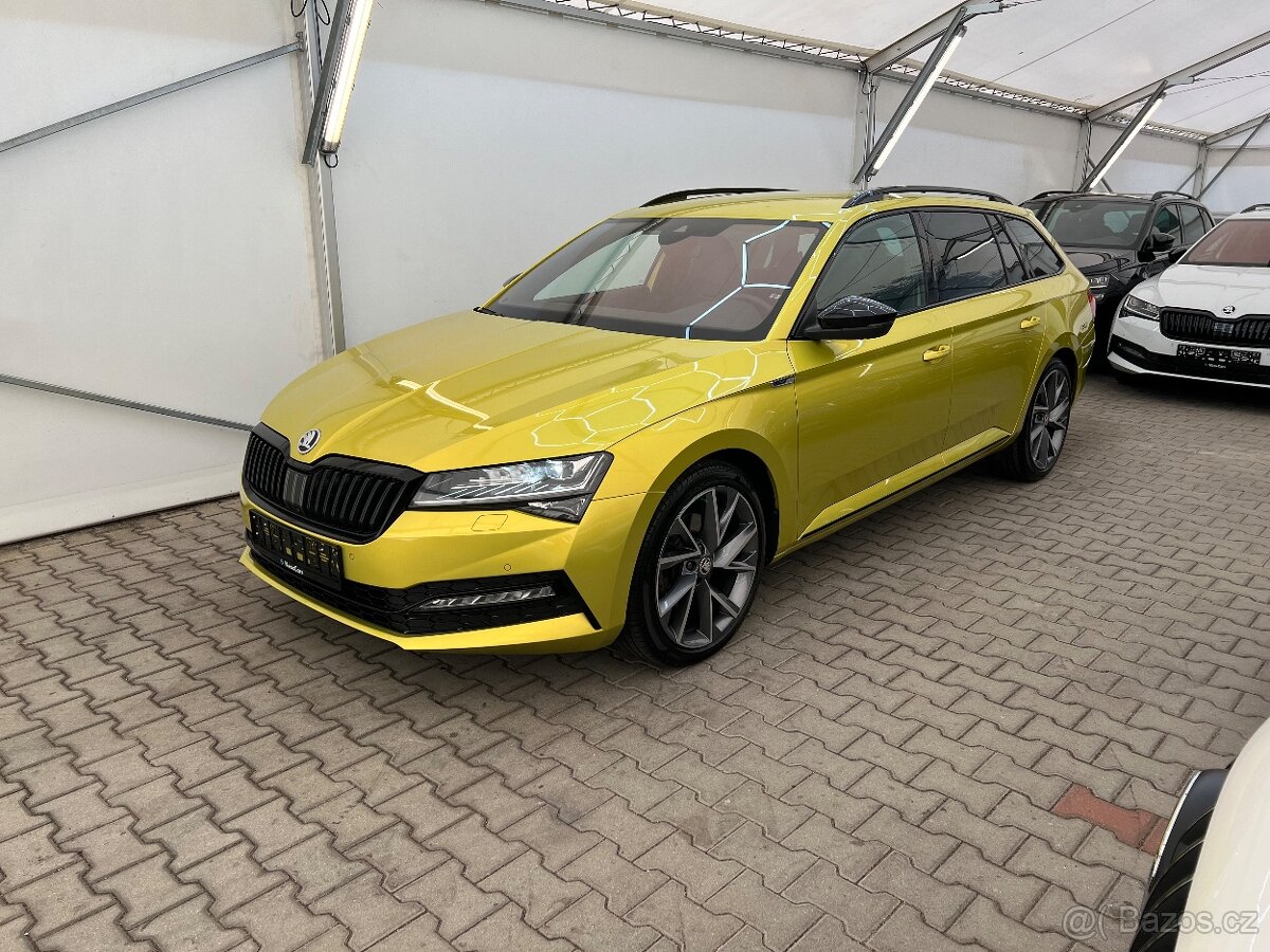 Škoda Superb III combi 2.0TDi,110kW,Man,Sportline,LED,Webast