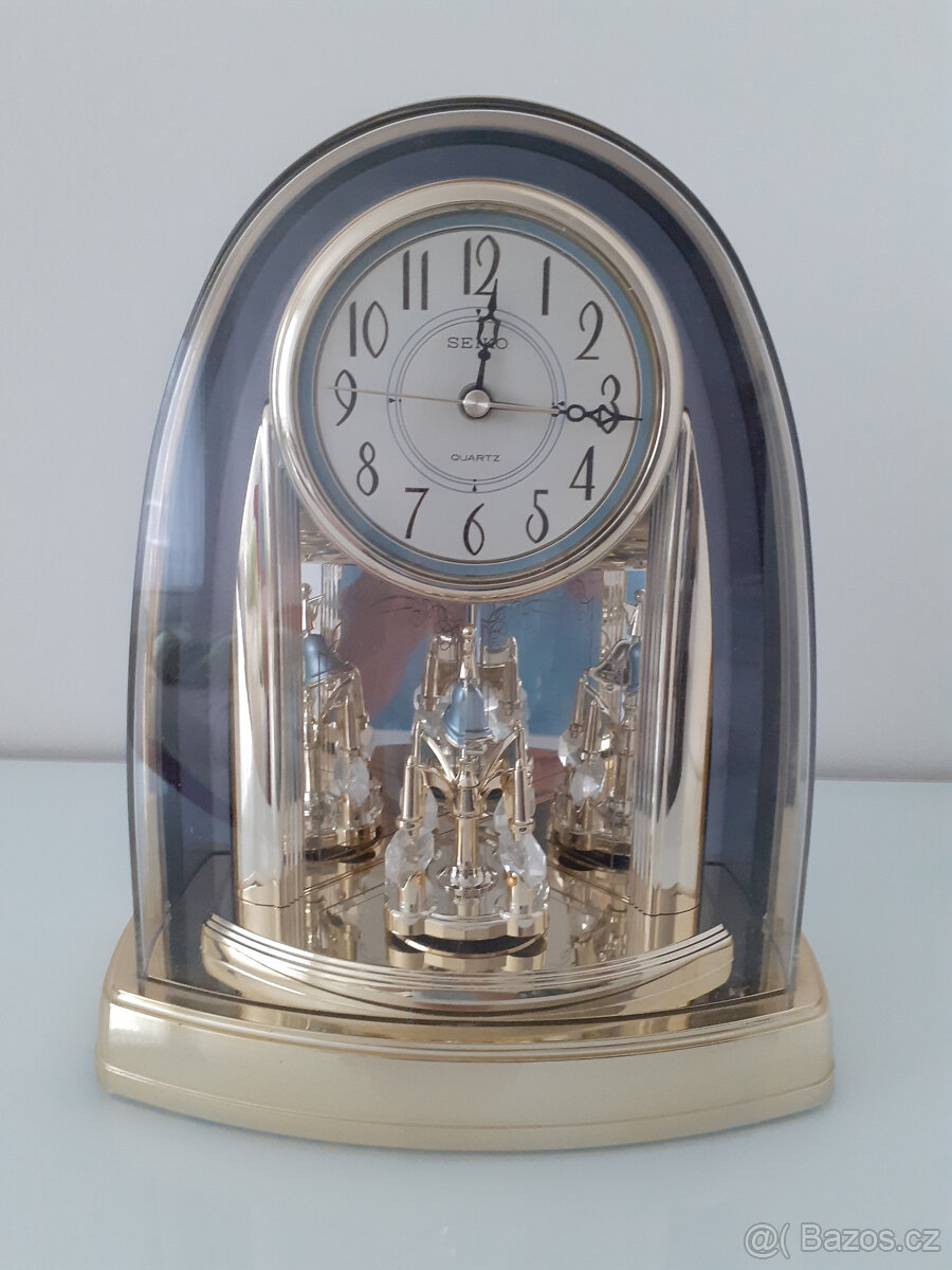 Retro stolní hodiny SEIKO - QUARTZ