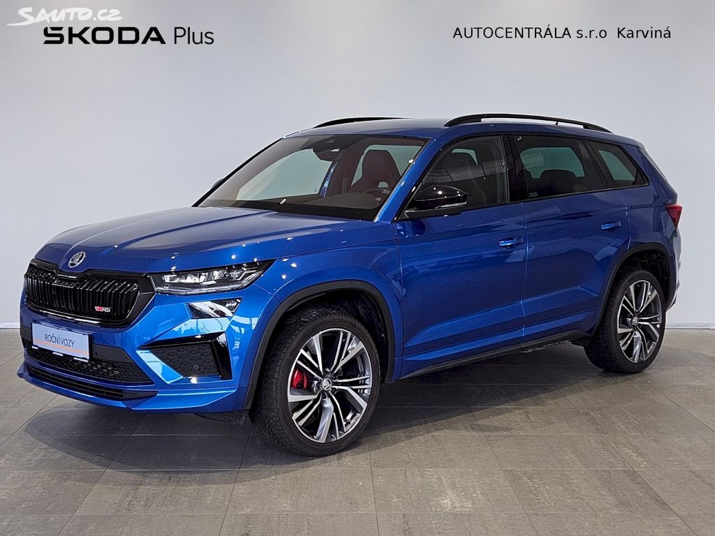 Kodiaq RS 180KW, 32t km, TAŽNÉ, WEBASTO, DPH
