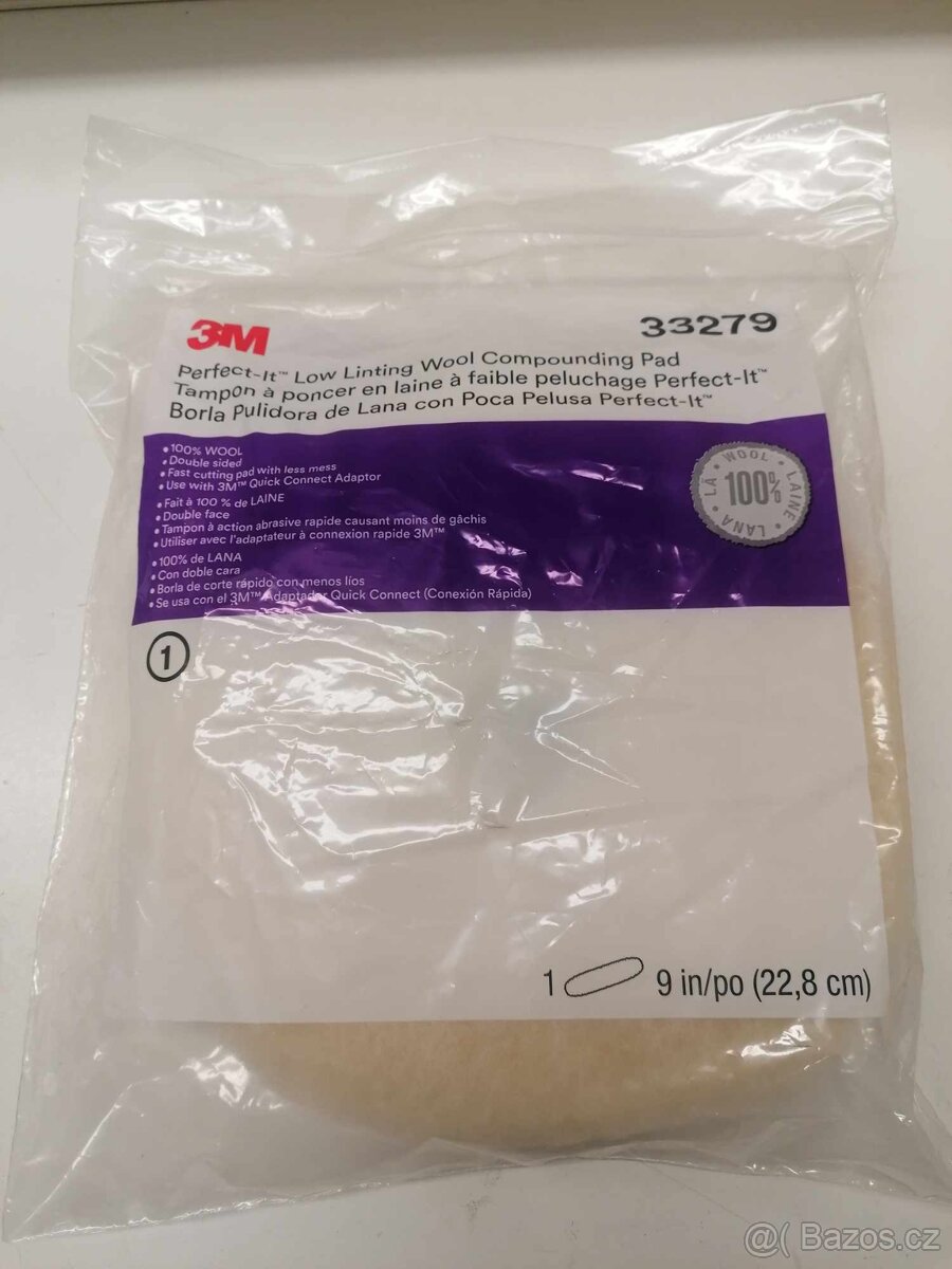 3M vlněný kotouč - leštění