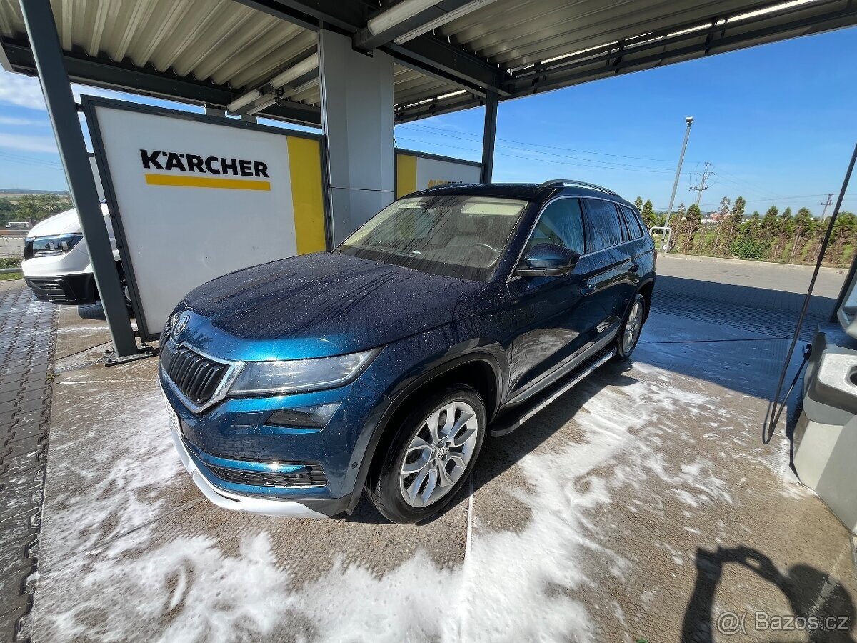 Kodiaq 2.0TSI 132kW čip na 155kW 4x4 - 7míst NEHAVAROVANÝ