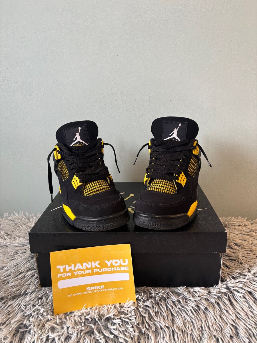Air Jordan 4 Yellow Thunder (Lightning) – EU 44