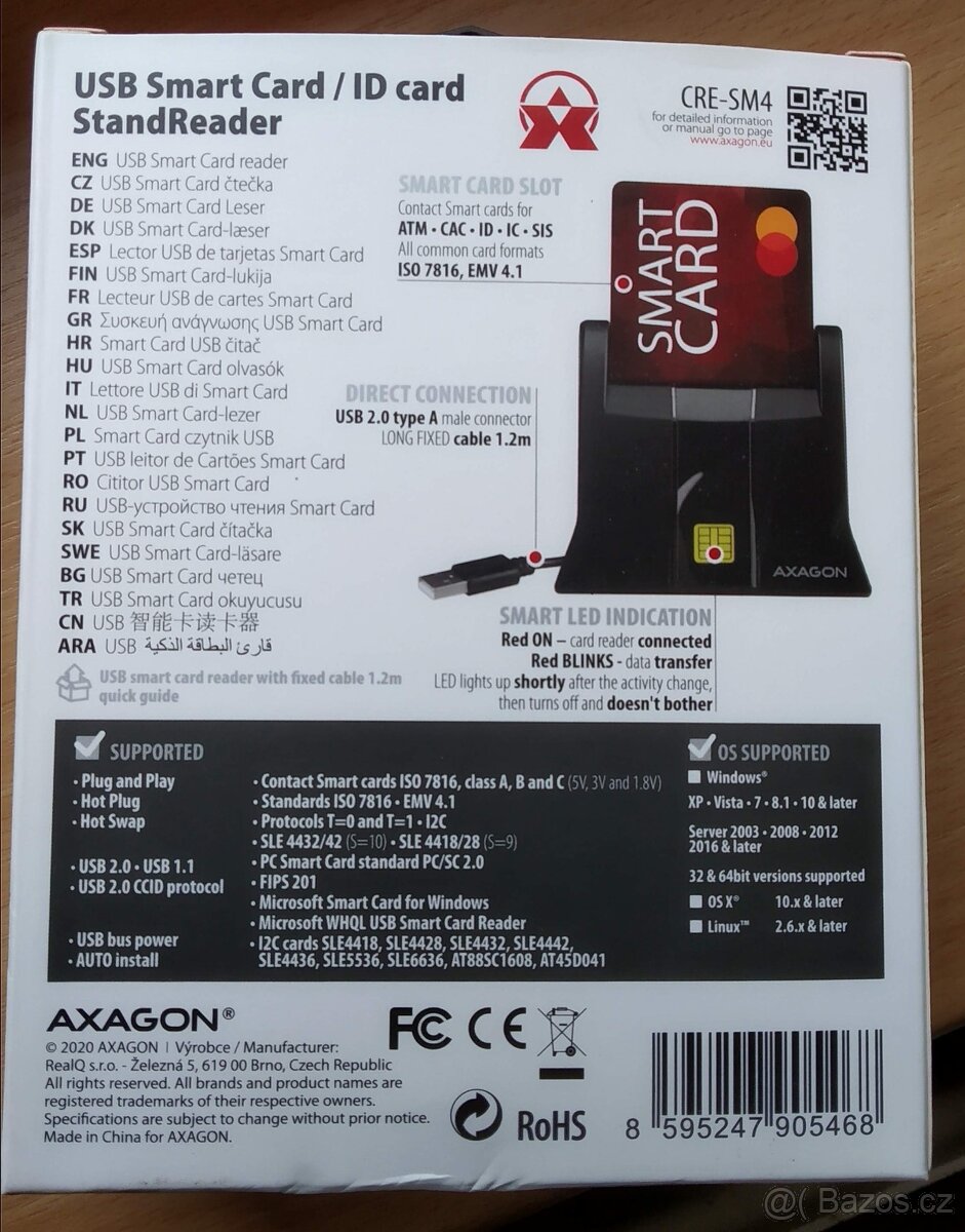 USB čtečka Smart Cart