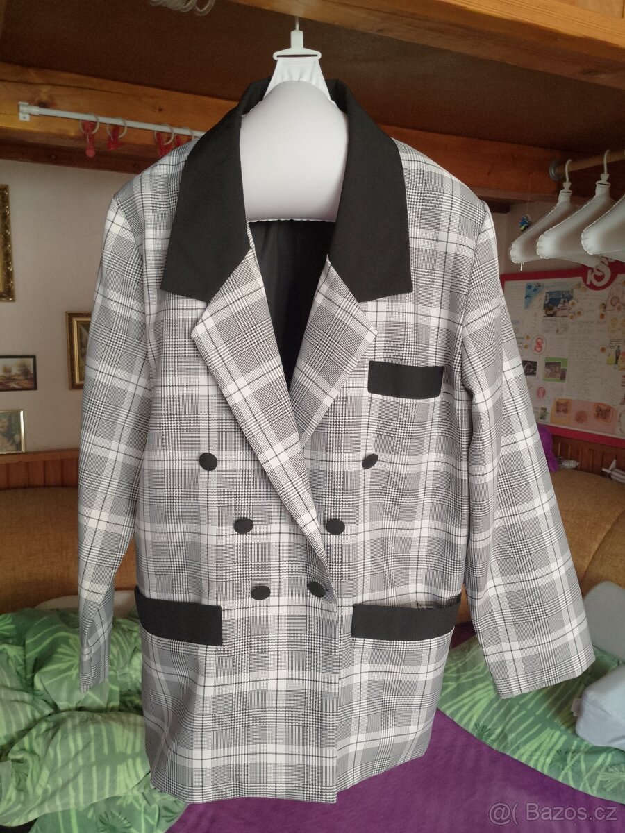 Sako dámské kostkované velikost 50