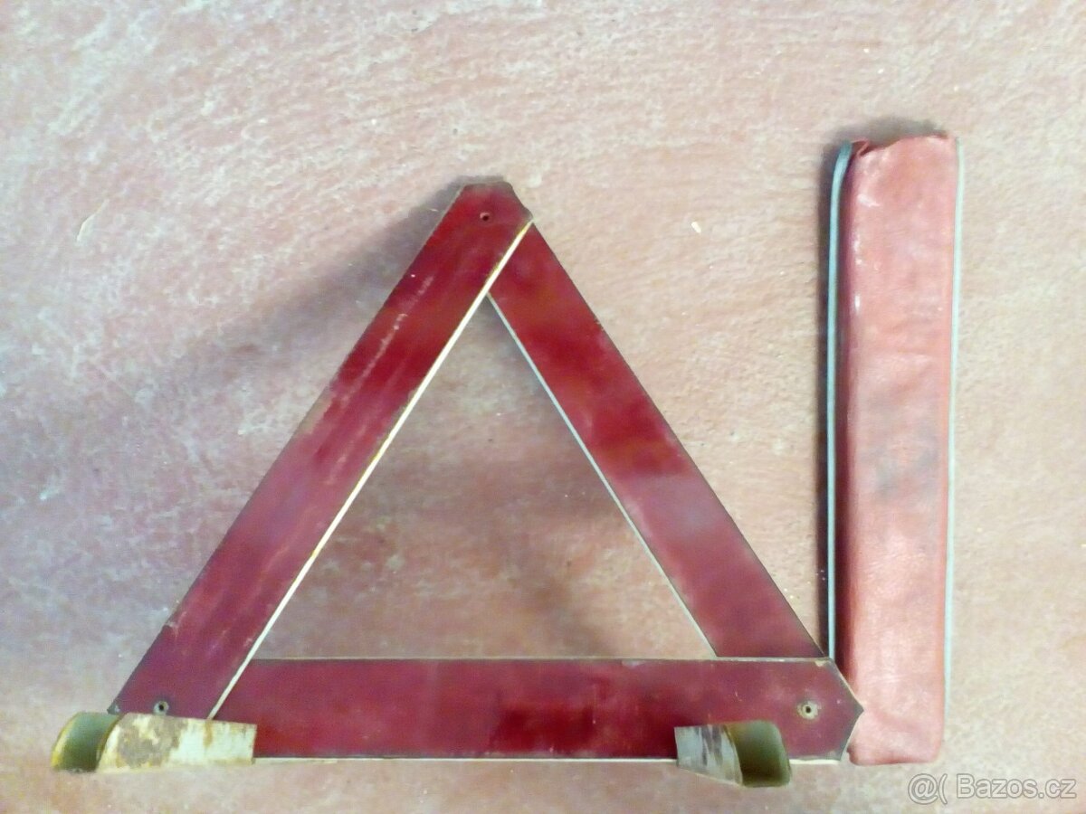 Výstražný trojúhelník - dobový