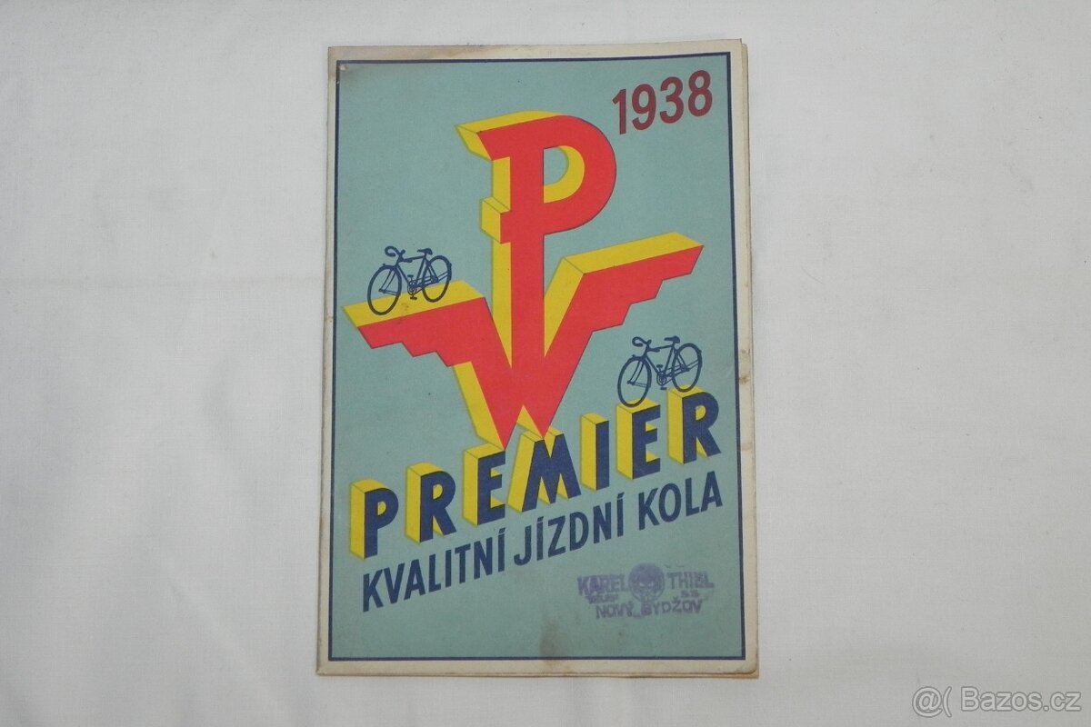 Katalog kvalitní jízdní kola PREMIER 1938