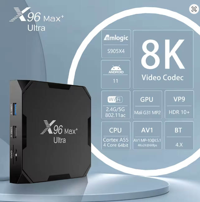 Android tv box X96 Max Plus Ultra