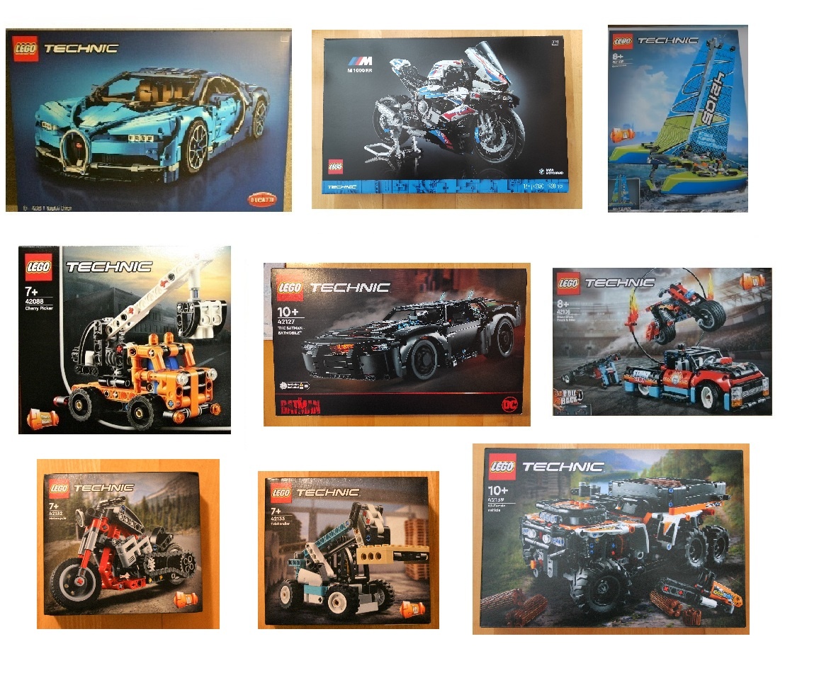 LEGO - sbírka TECHNIC