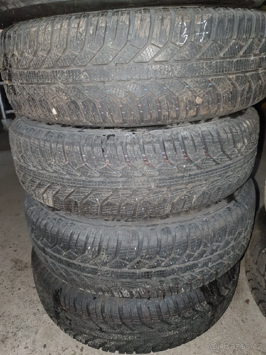 Plechová kola a zimní pneu 175/70 R14 Rapid, Fabia III