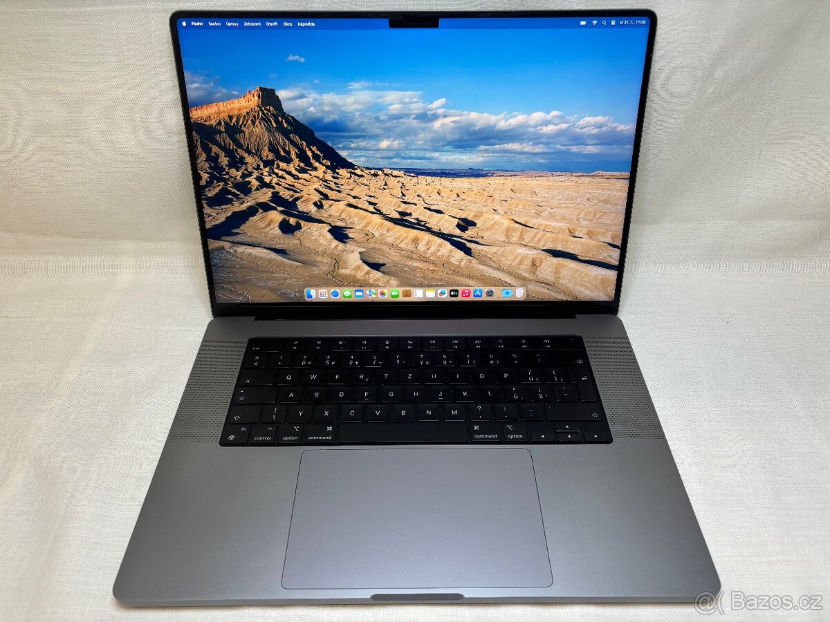 16 Apple MacBook Pro M1 MAX SSD 1TB ZÁRUKA 32jádro Grafika