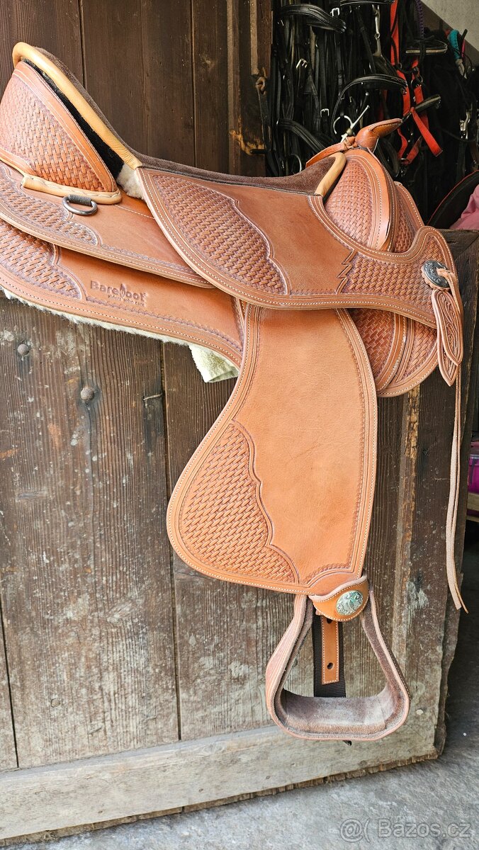 Westernové Barefoot sedlo