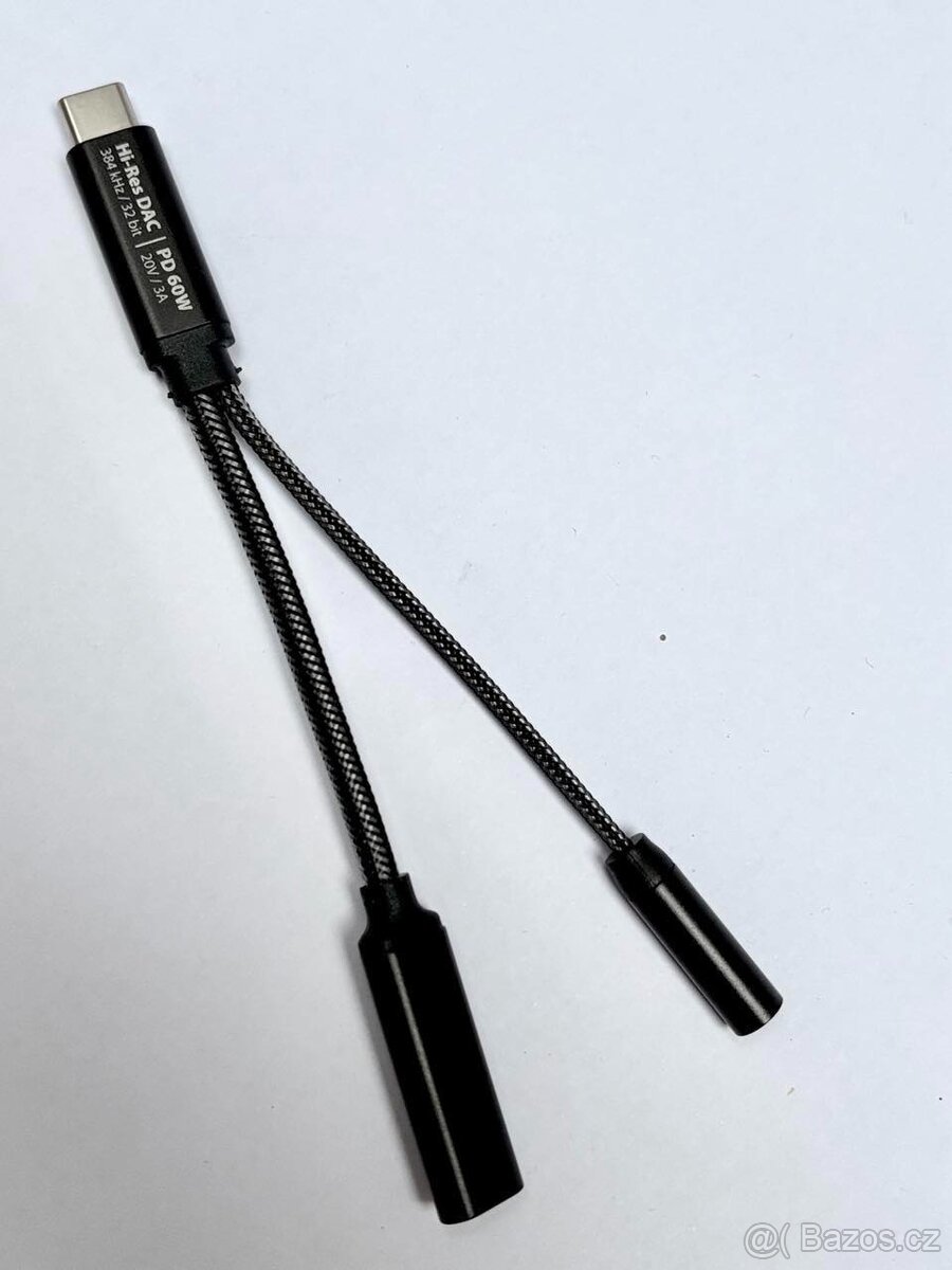 Hi.res DAC audio adapter Axagon, 384kHz/32bit stereo PD 60W