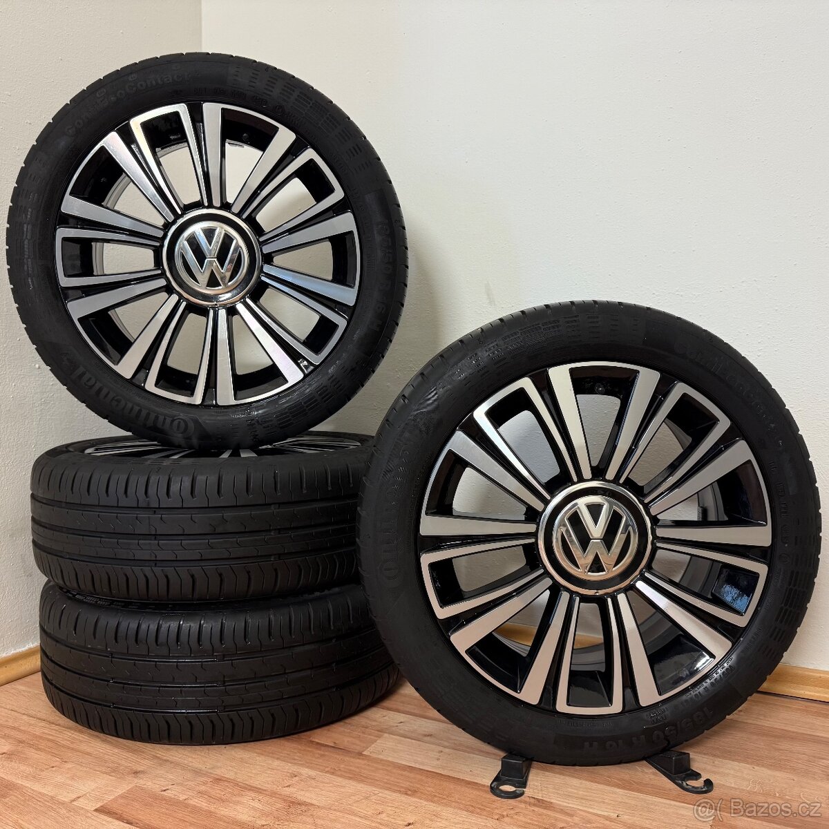 VW UP/ŠKODA CITIGO 4x100 R16 ET43+LETNÍ 185/50R16 6,5mm