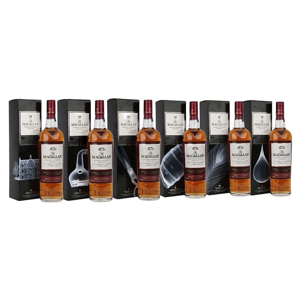 MACALLAN EDICE 6 PILLARS X-RAY NICK VEASEY 6x700ml WHISKY
