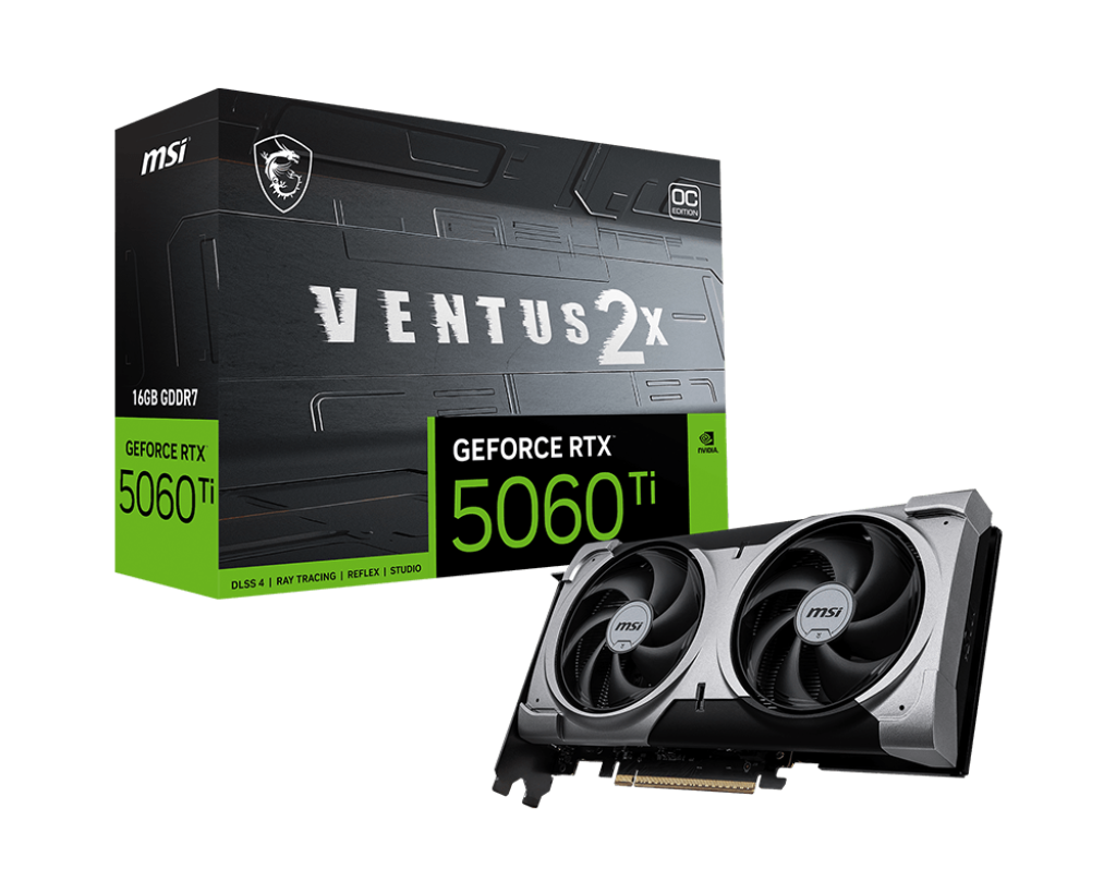 RTX 5060 Ti 16G VENTUS 2X OC PLUS