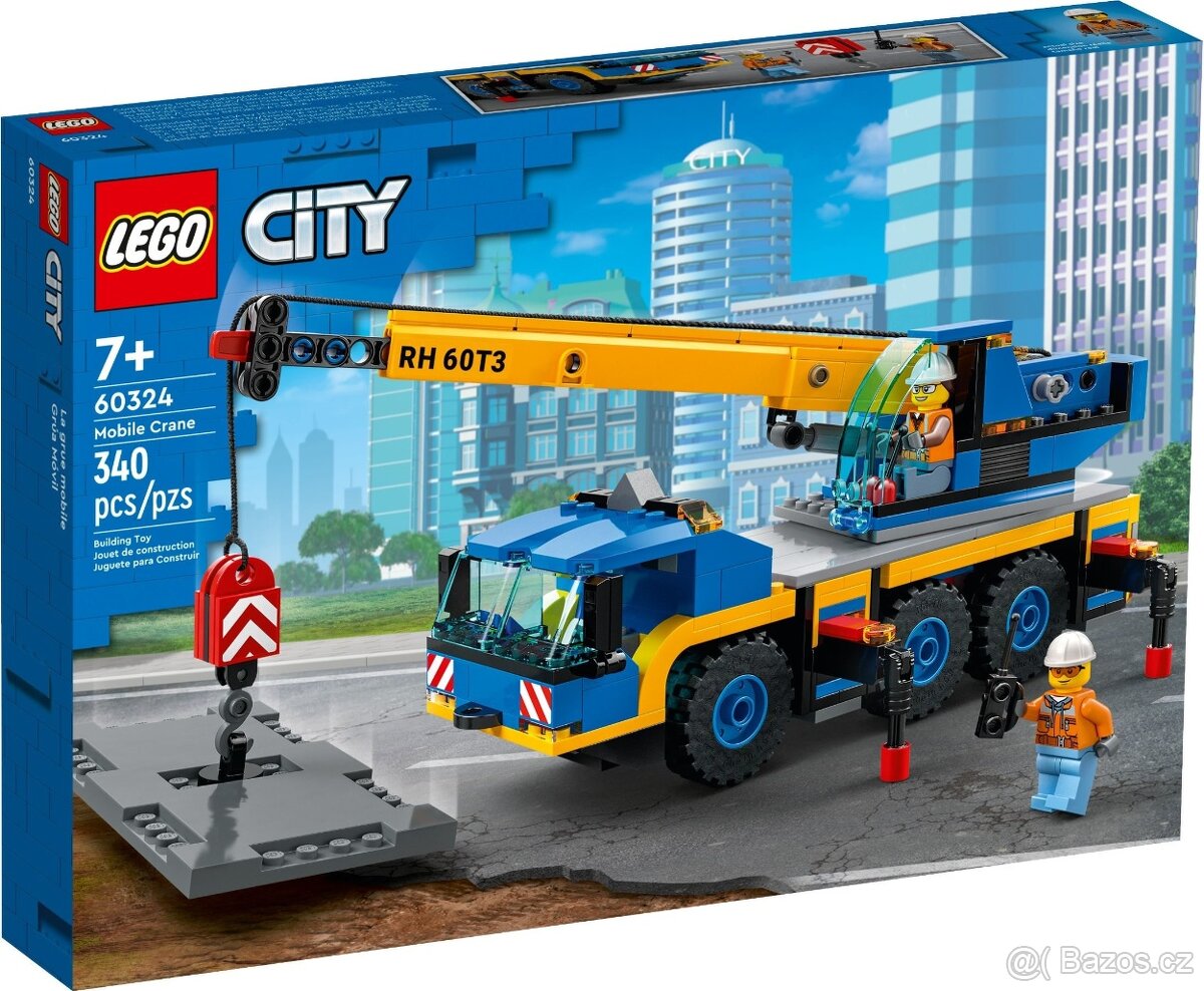 LEGO City 60324 Pojízdný jeřáb