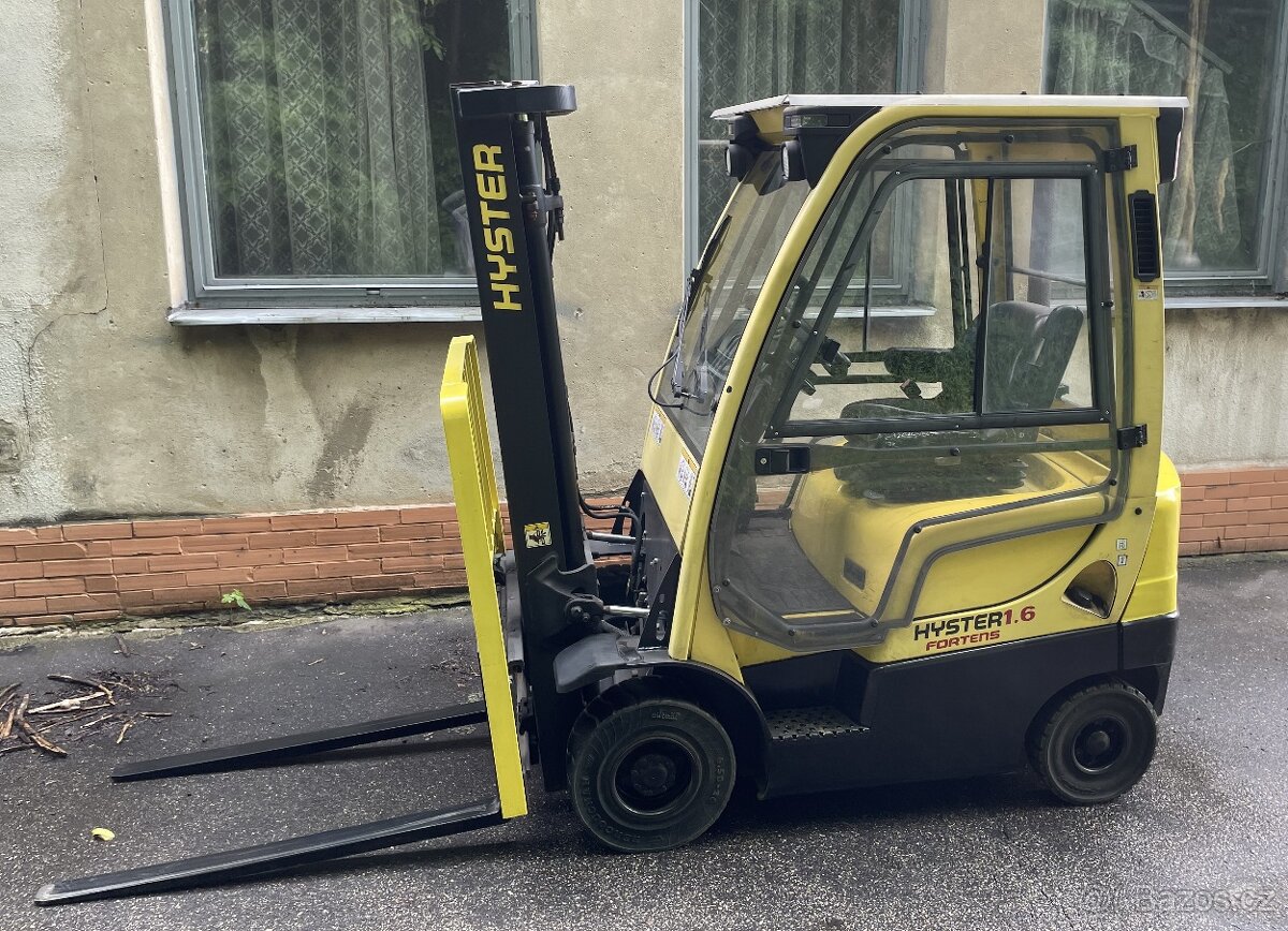 Vysokozdvižný vozík HYSTER H1.6FT - DIESEL - pouze 5000 mth