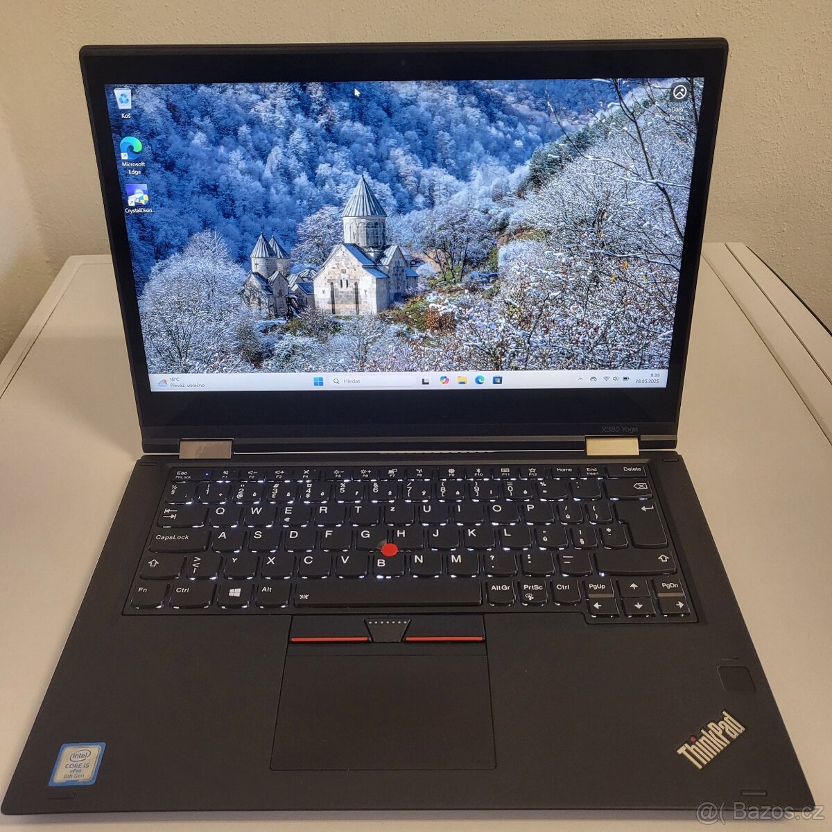 Lenovo Thinkpad X380 Yoga /512GB-NVMe/16GB-DDR4/45cyklů