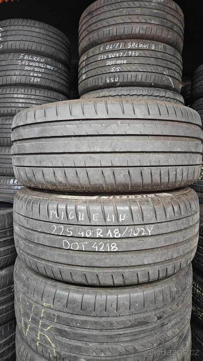 Pneumatiky 225/40-18 x2