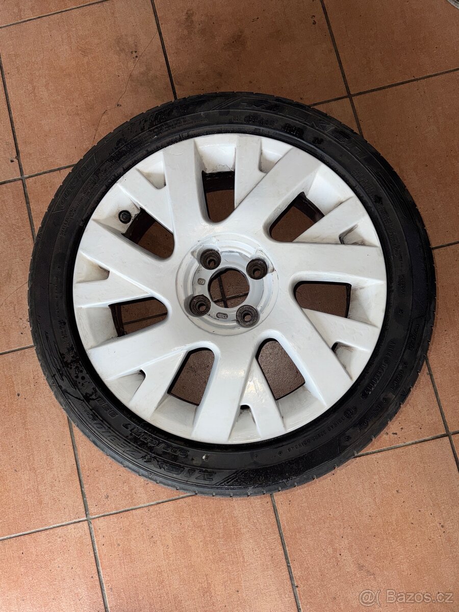 Sada alu kol 4x108 orig. Citroen 17“