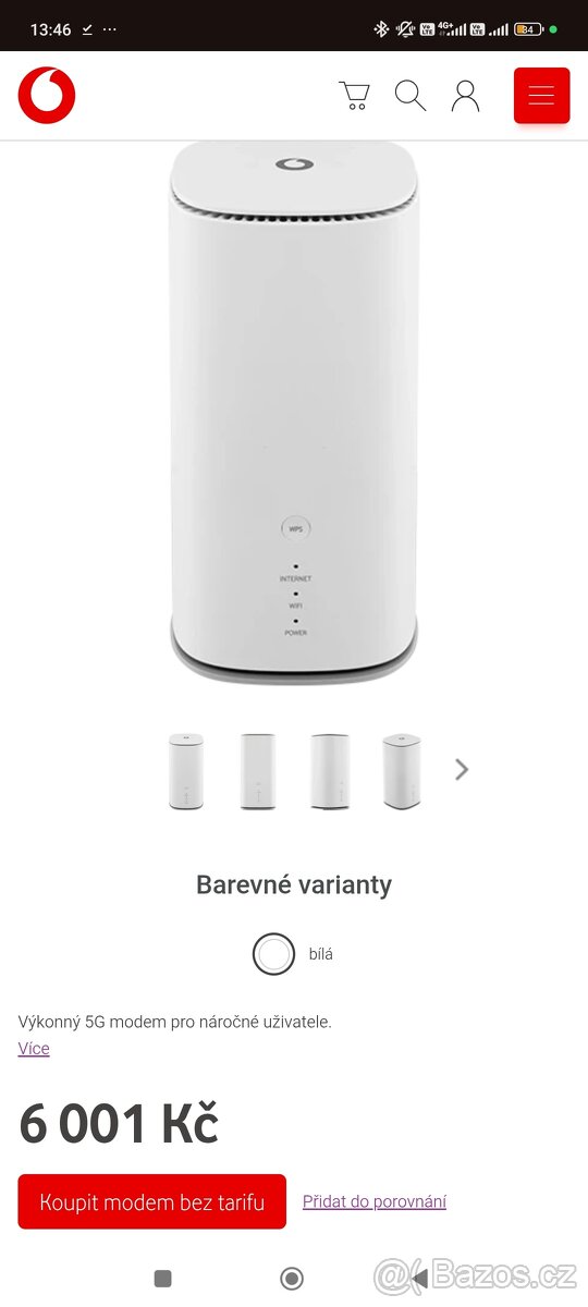 Vodafone Gigacube 5G ( 2 generace )