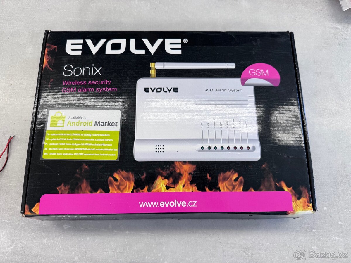 Bezdrátový GSM alarm EVOLVEO Sonix