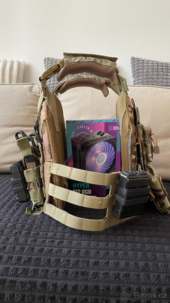 Airsoft nosič plátů