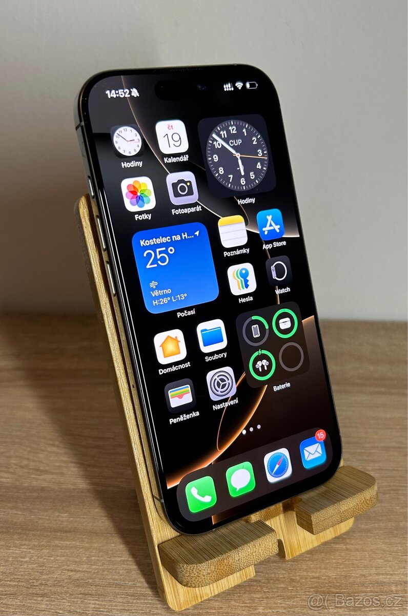 iPhone 16 Pro – Natural Titanium – perfektní stav + záruka
