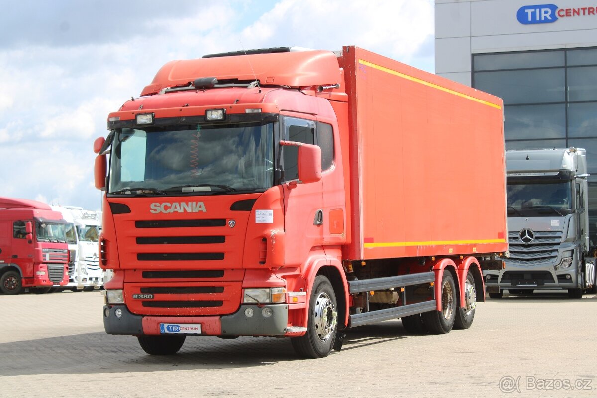 Scania R 380, HYDRAULICKÉ ČELO, DVOUKOMOROVÝ, CARRIER