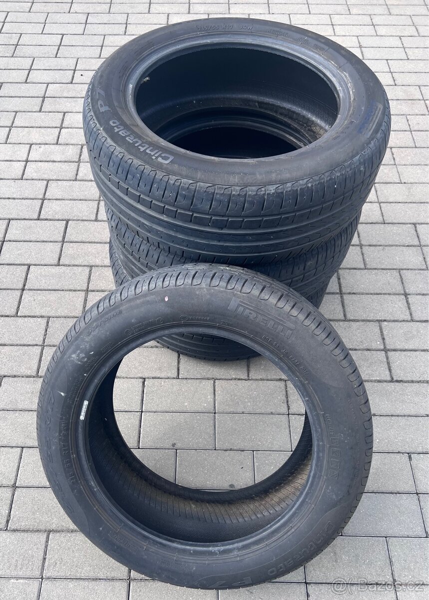 215/55 R17 - 4x letní Pirelli