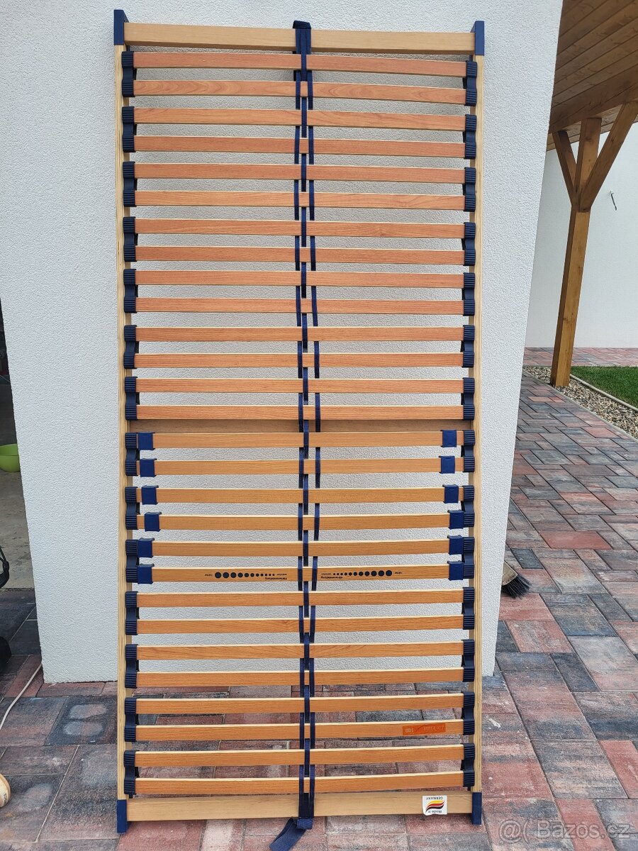 Prodám lamelový rošt 90x200 cm - výborný stav