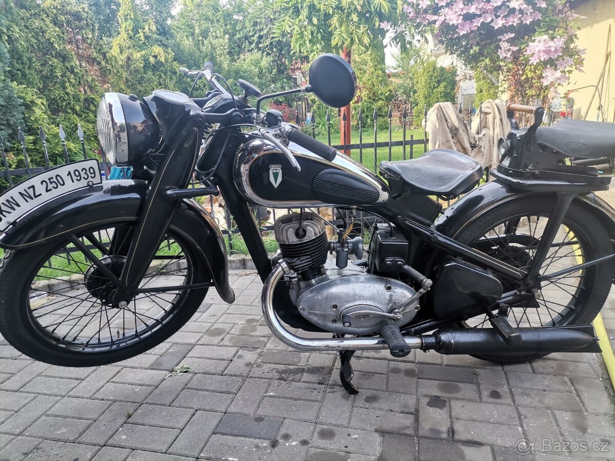 DKW NZ 250 r.v. 1939
