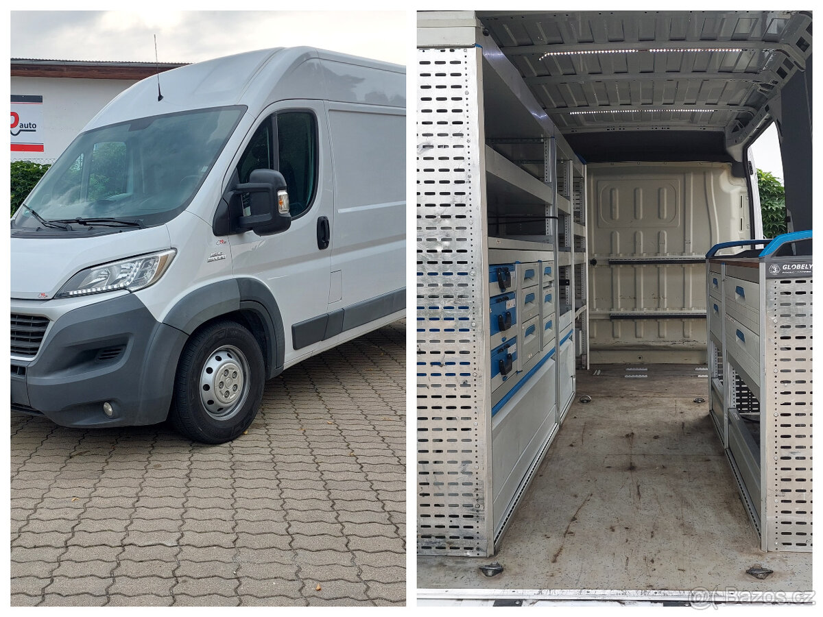 Fiat Ducato DÍLNA,L3H2,2.3,109kw,TZ 3t,KLIMA,KAMERA,TEMP,DPH