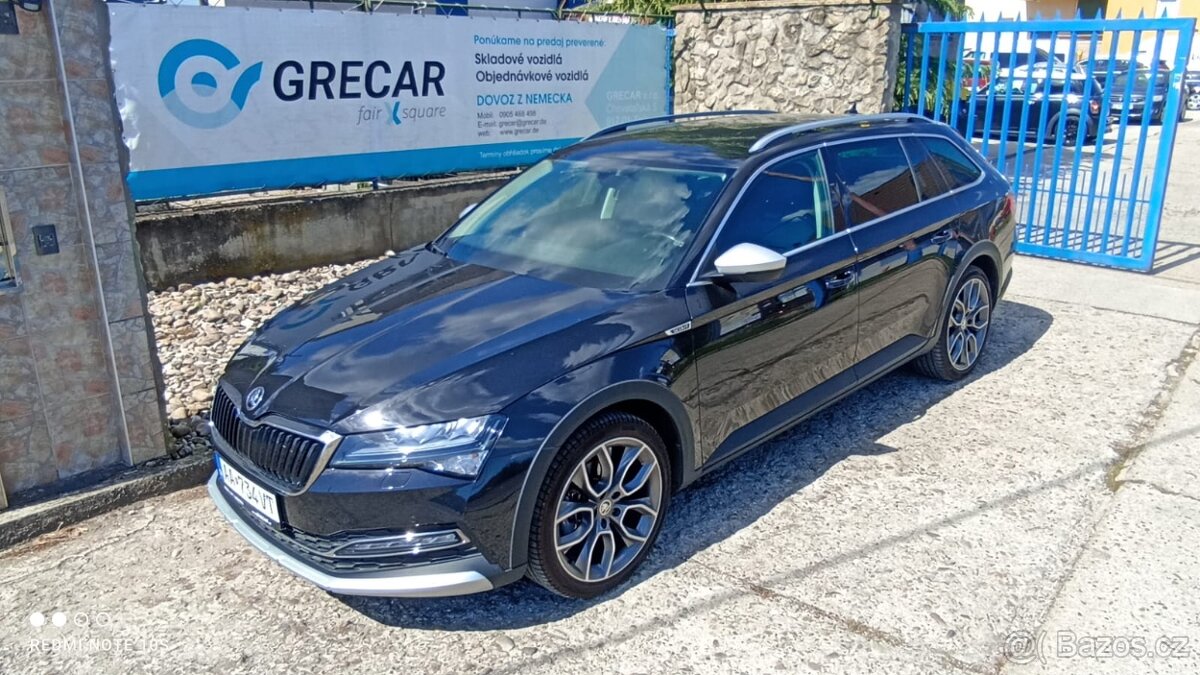 ŠKODA  SUPERB  SCOUT  COMBI  2,0 TDI   4x4  DSG