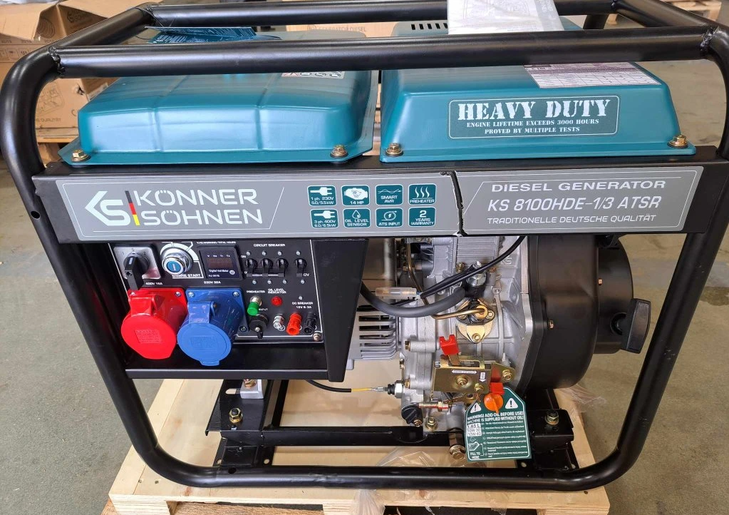 Könner & Söhnen Naftová elektrocentrála KS 8100HDE 1/3 ATSR