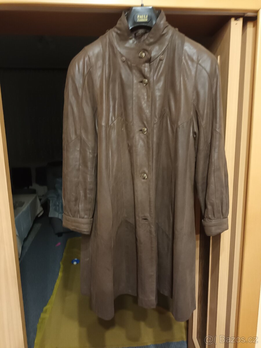 Dámské kožené paleto