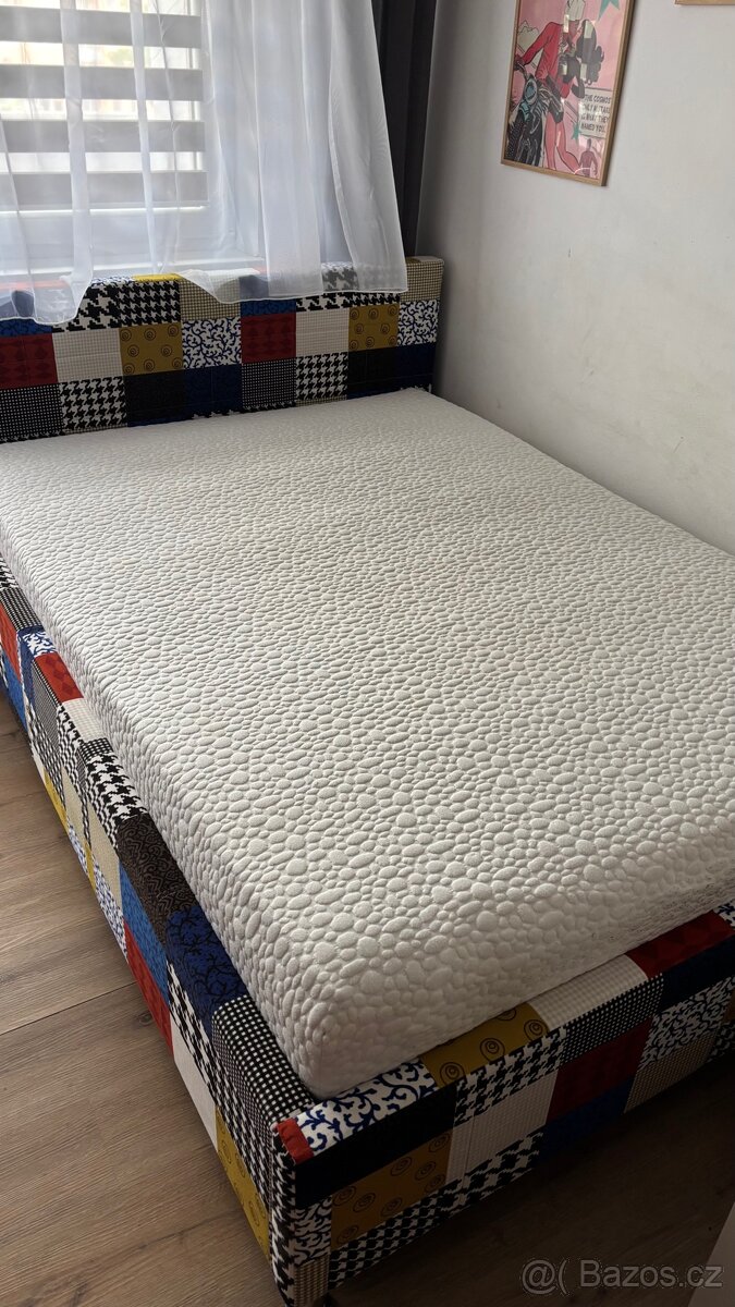 Matrace 140x200 paměťová pěna